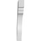 Ekena Millwork 3-in. W x 18-in. D x 24-in. H Pescadero Architectural Grade PVC Knee Brace BRCP03X18X24PEC - alternate 5